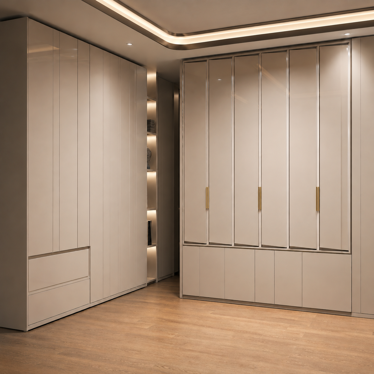 Luxury Master Bedroom 3D Scene 3