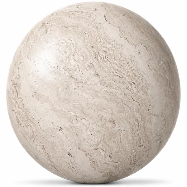 Warm Beige Travertine Ceramic Texture