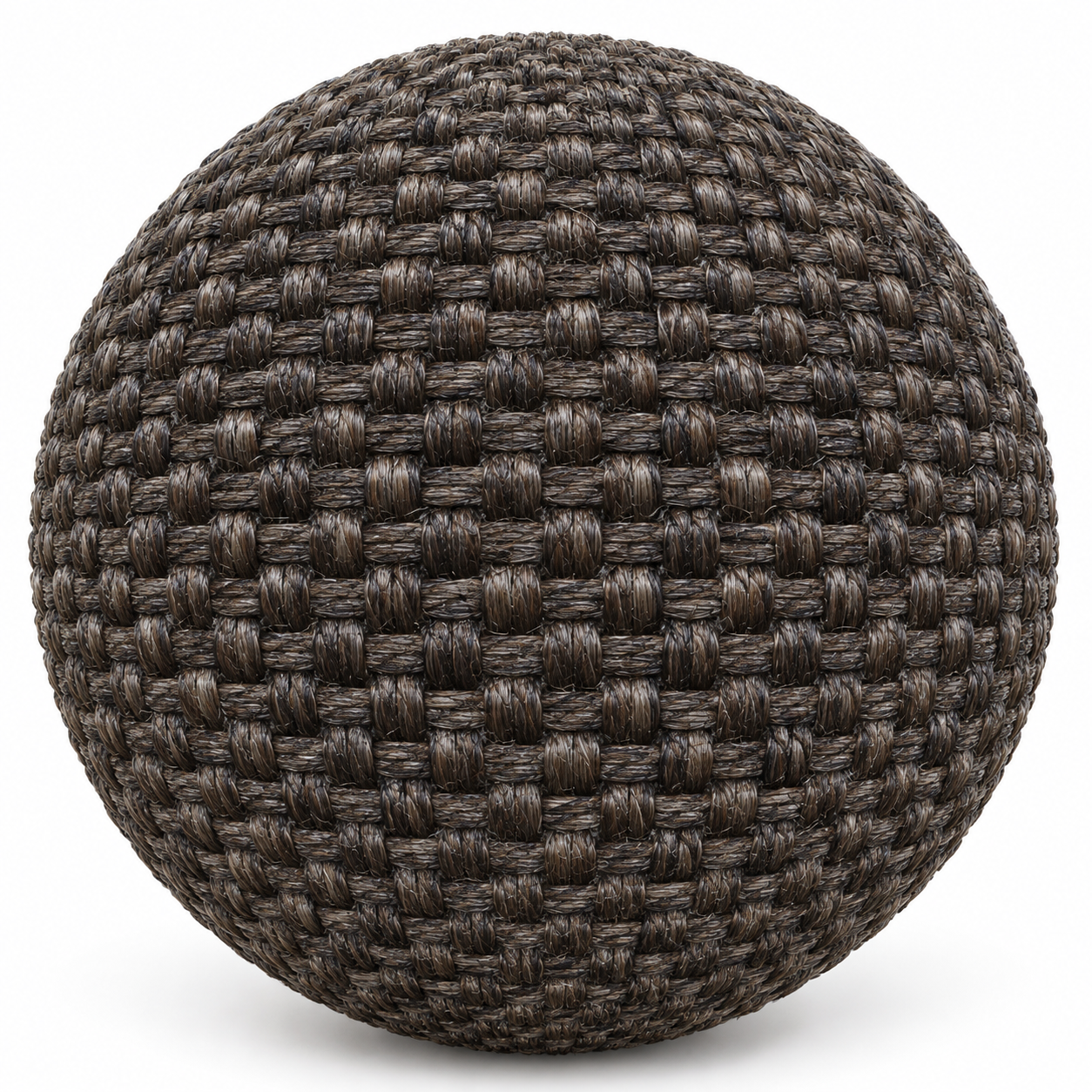 Espresso Brown Basket Weave Carpet Texture 1