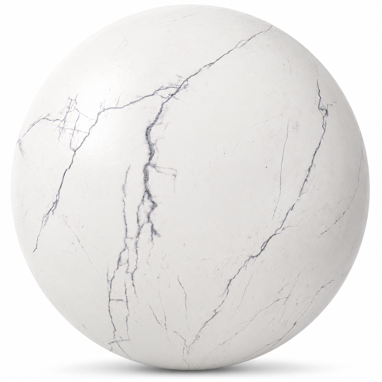 Fine Gray Veins Soft White Ceramic Texture