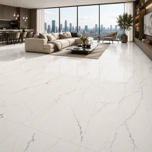Fine Gray Veins Soft White Ceramic Texture back