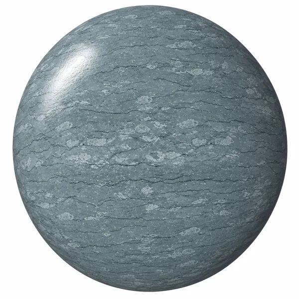 Blue Gray Linear Vein Marble Texture