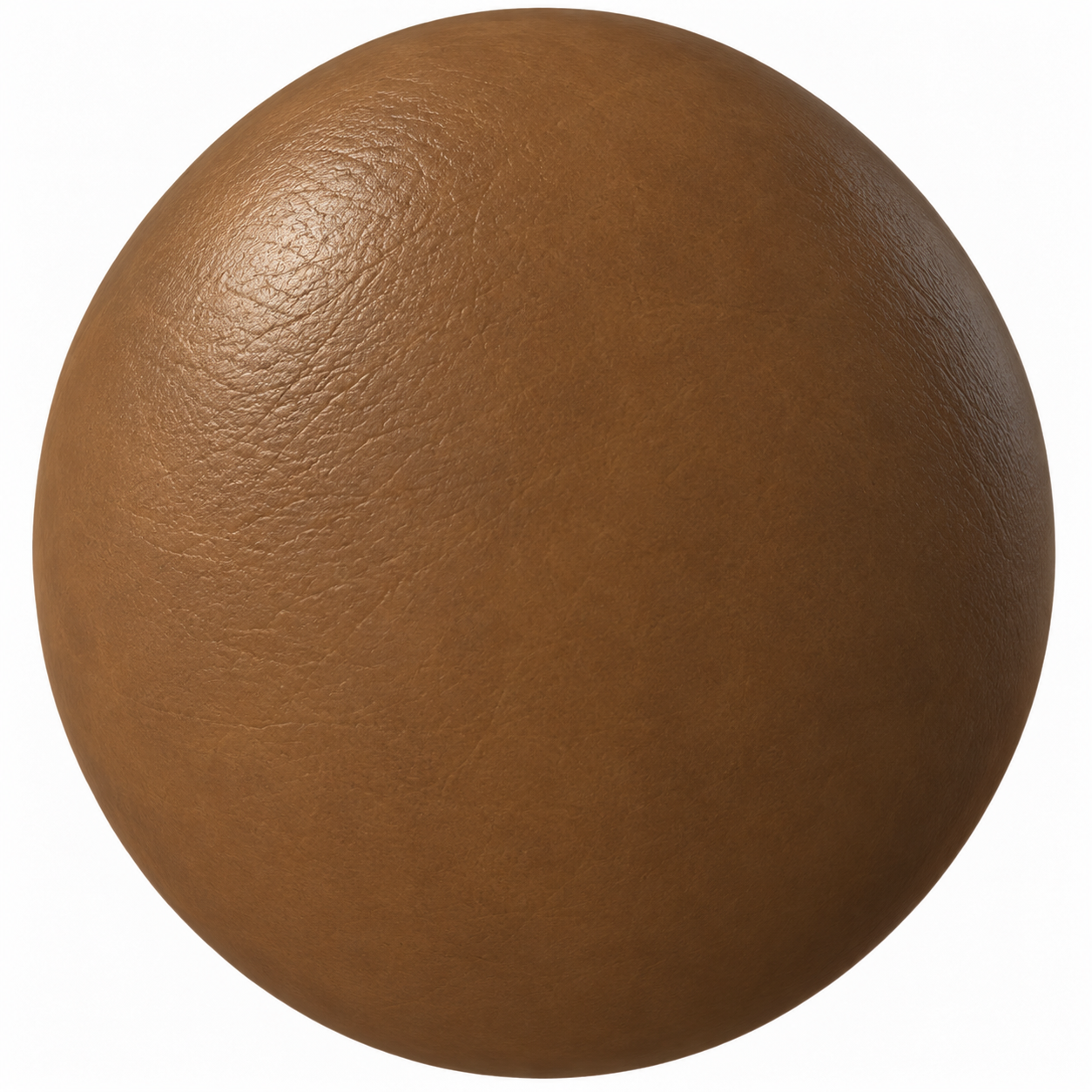 Warm Caramel Fine Grain Leather Texture