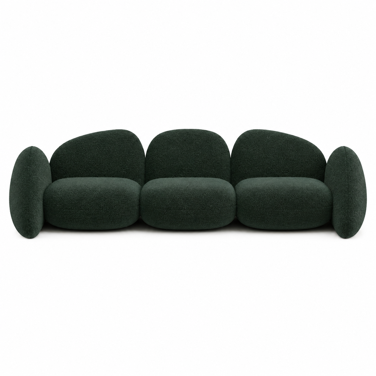 Deep Green Pebble Modular Sofa 3