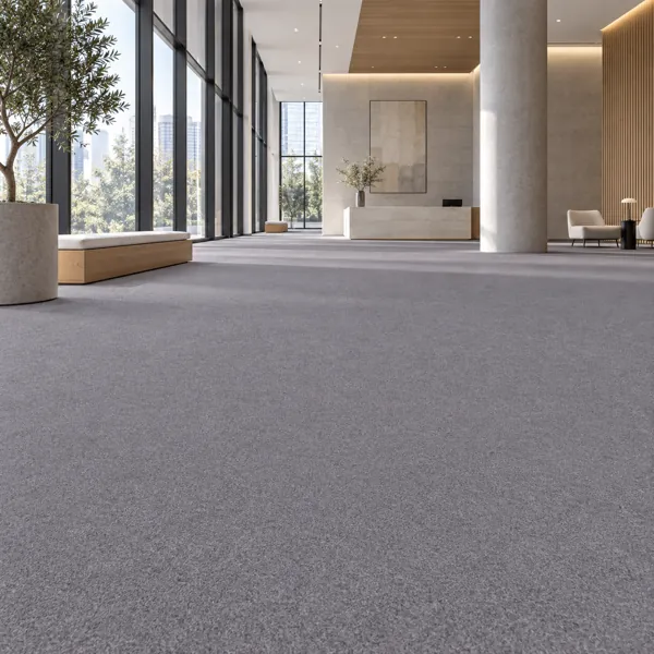Muted Mauve Gray Fine Pile Carpet Texture back