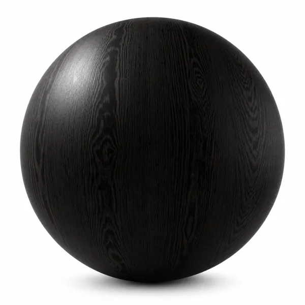 Black Oak Parquet Texture – Wide Charcoal Grain