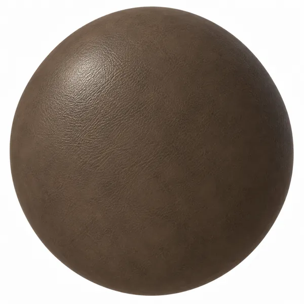 Deep Mocha Fine Grain Leather Texture