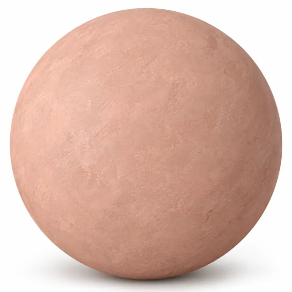 Soft Terracotta Mottled Plaster Texture