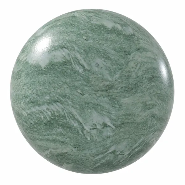 Soft Sage Green Cloud Vein Marble Texture