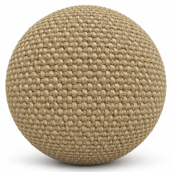 Warm Golden Beige Coarse Weave Carpet Texture