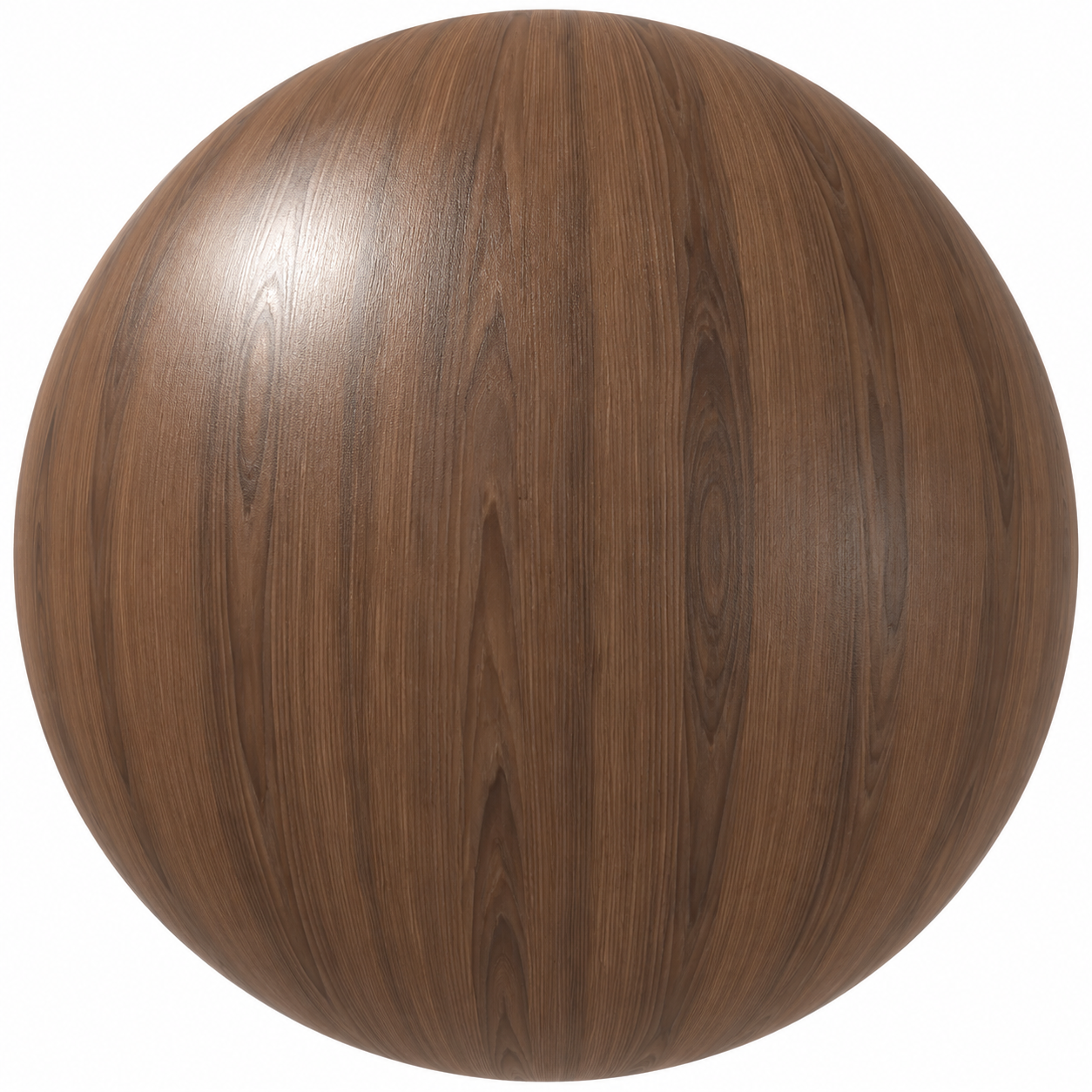 Warm Walnut Brown Linear Plank Parquet Texture 1