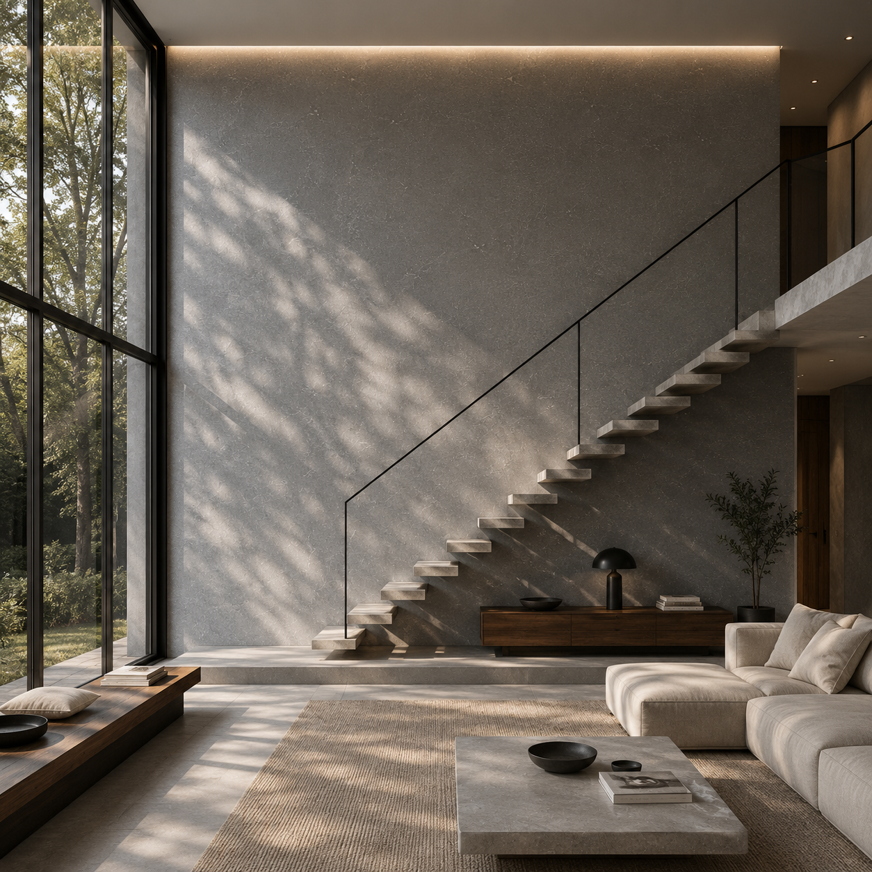 Cool Grey Fine Grain Concrete Texture 2