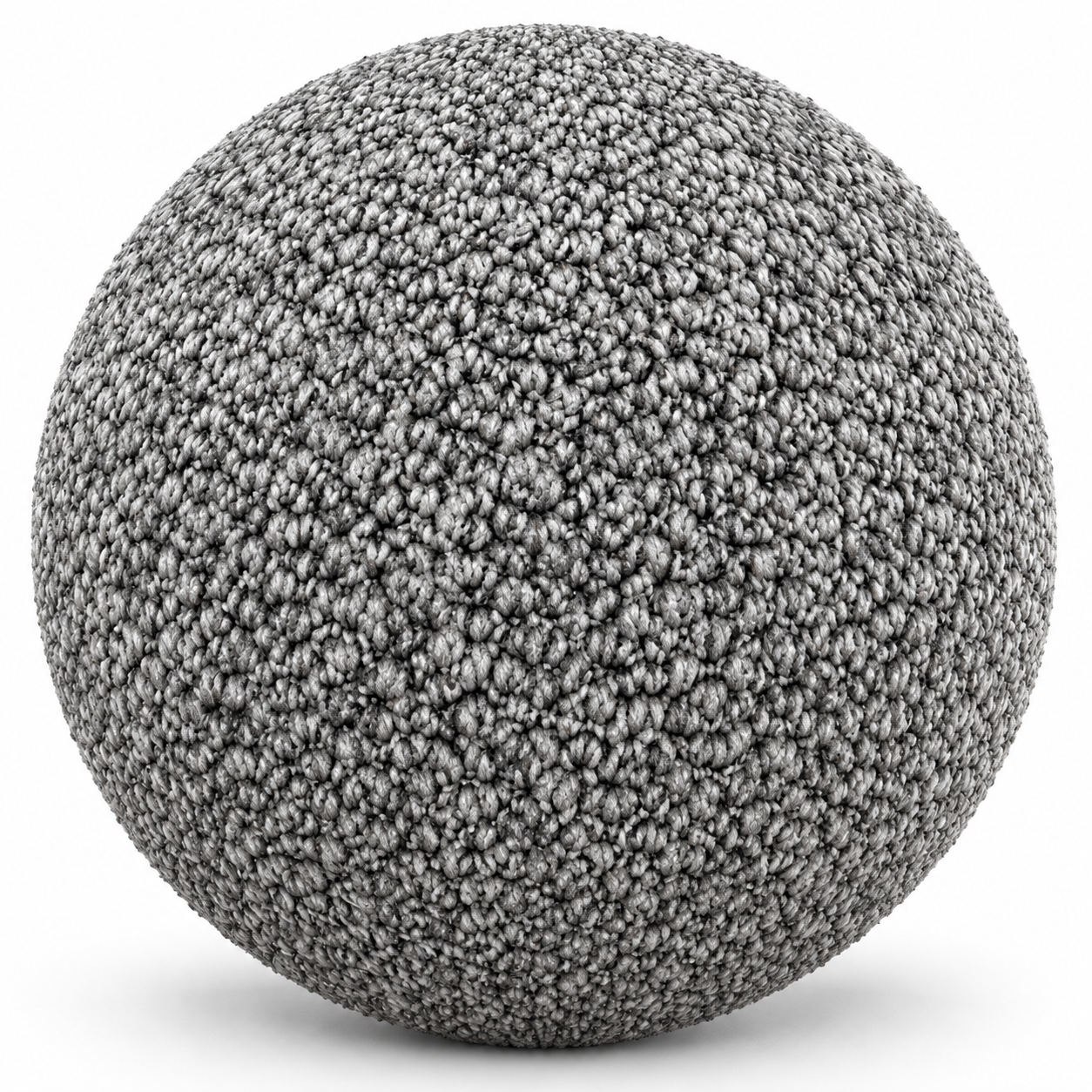 Gray Speckled Dense Loop Carpet Texture