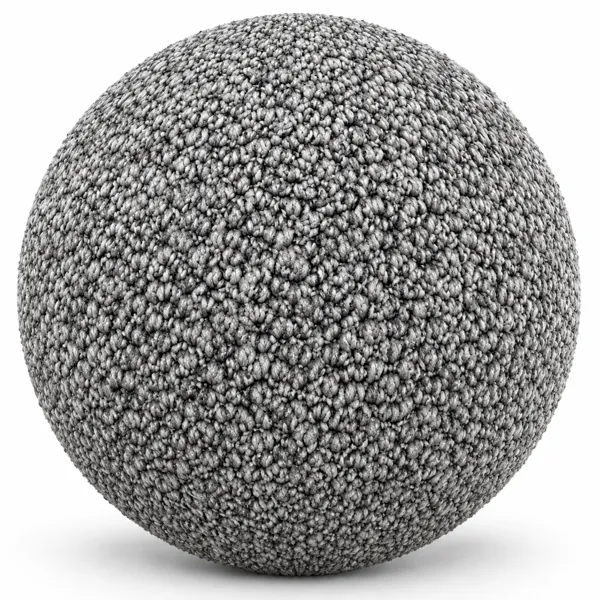 Gray Speckled Dense Loop Carpet Texture