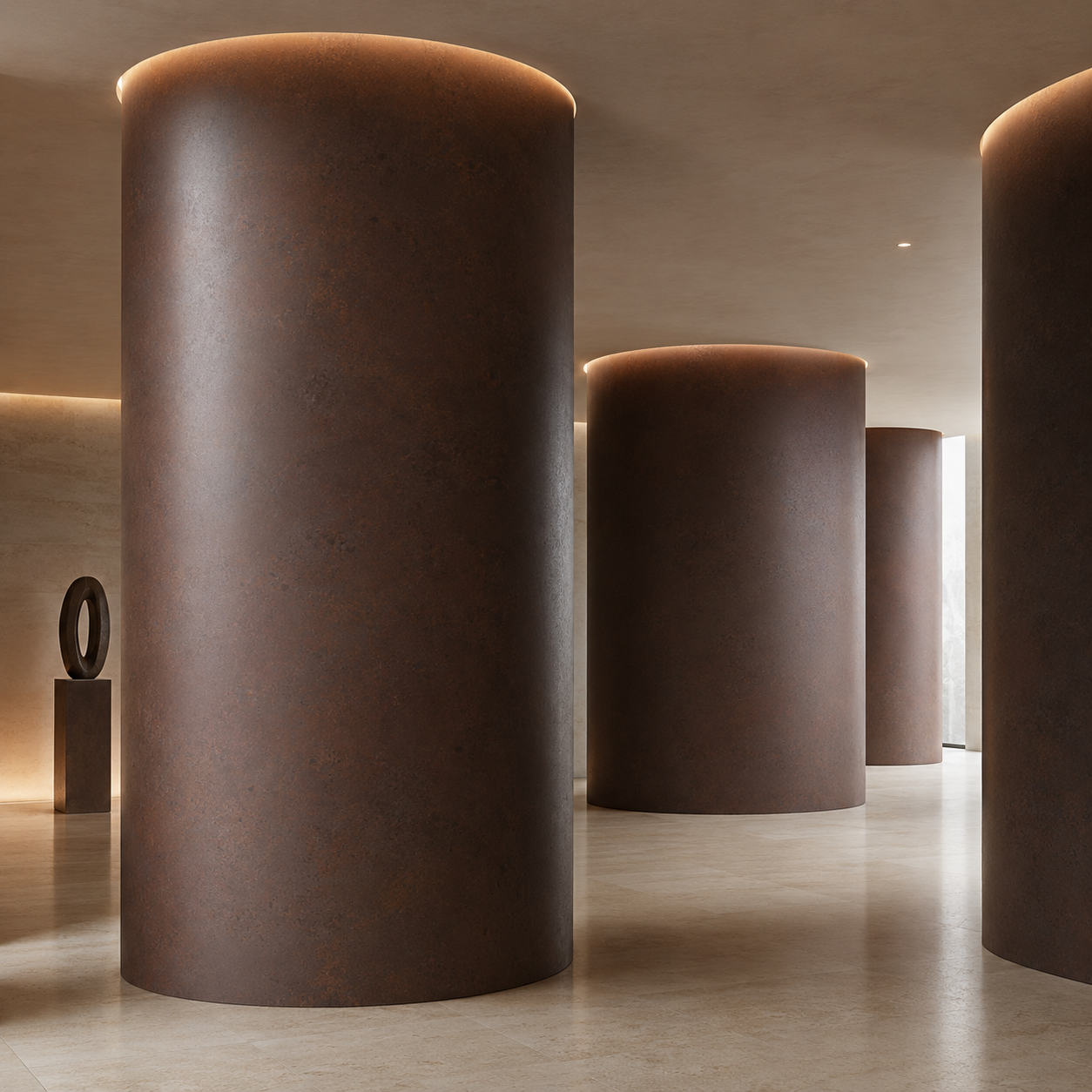 Reddish Brown Oxidized Metal Texture 2