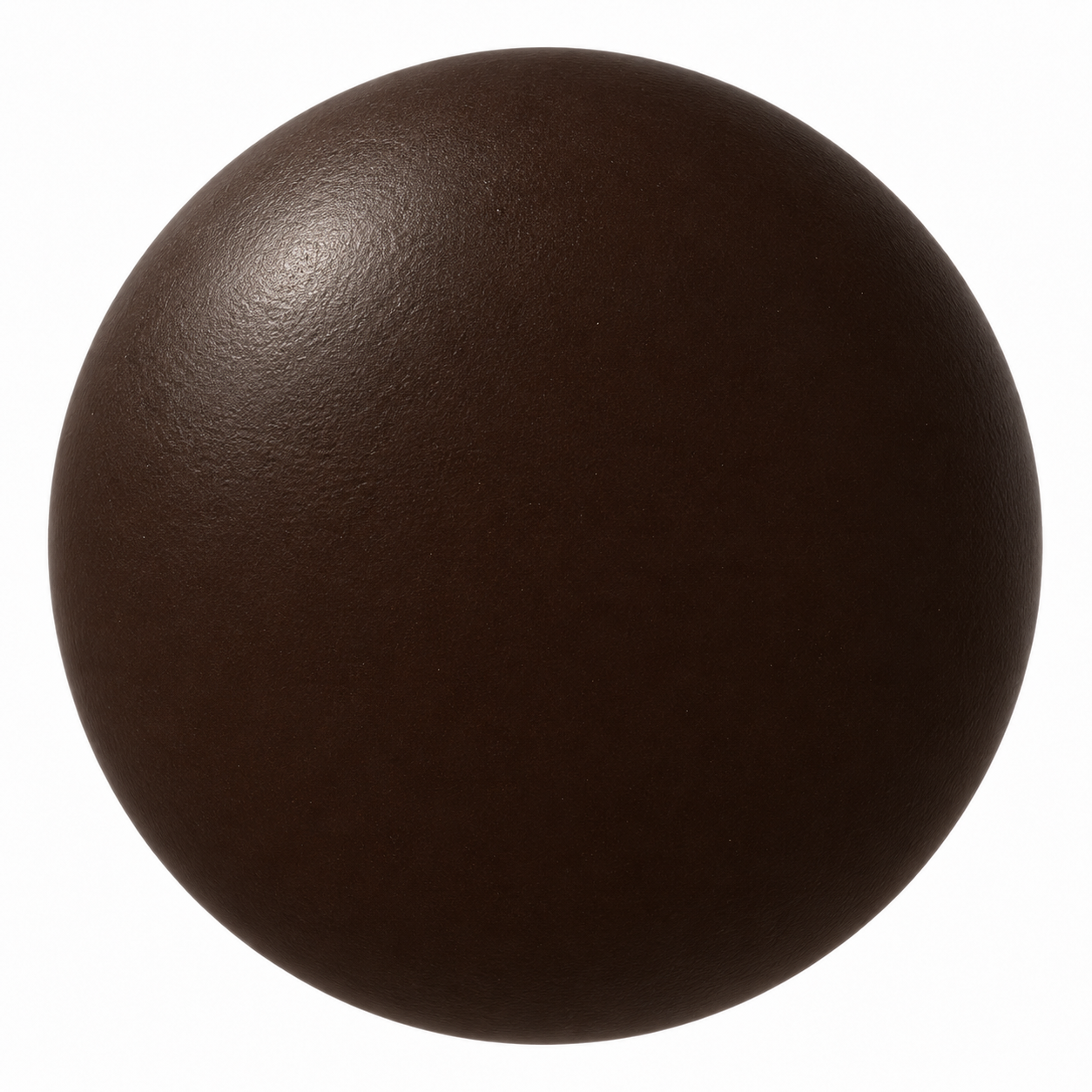 Dark Chocolate Brown Fine Grain Leather Texture