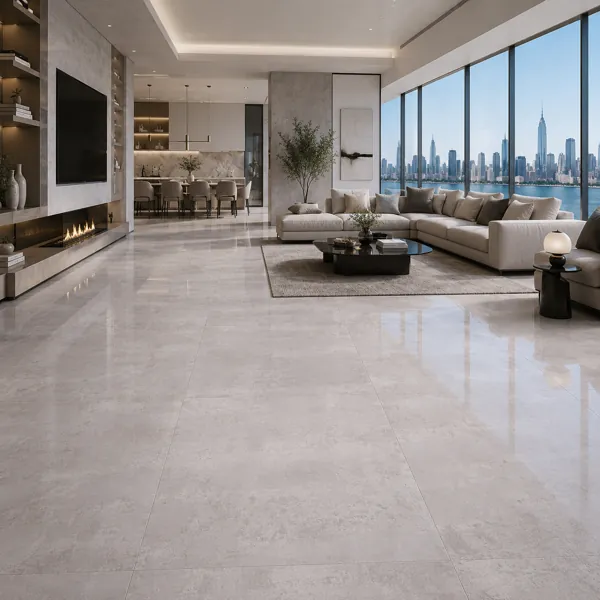 Pale Gray Ceramic Texture – Soft Clouded Mottling Texture back