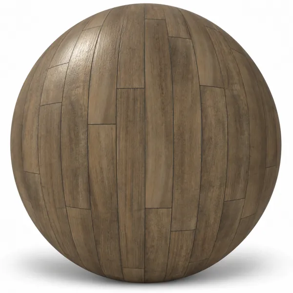 Muted Taupe Brown Narrow Plank Parquet Texture