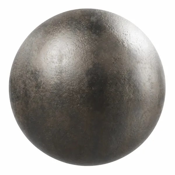 Dark Bronze Mottled Cast Metal Texture