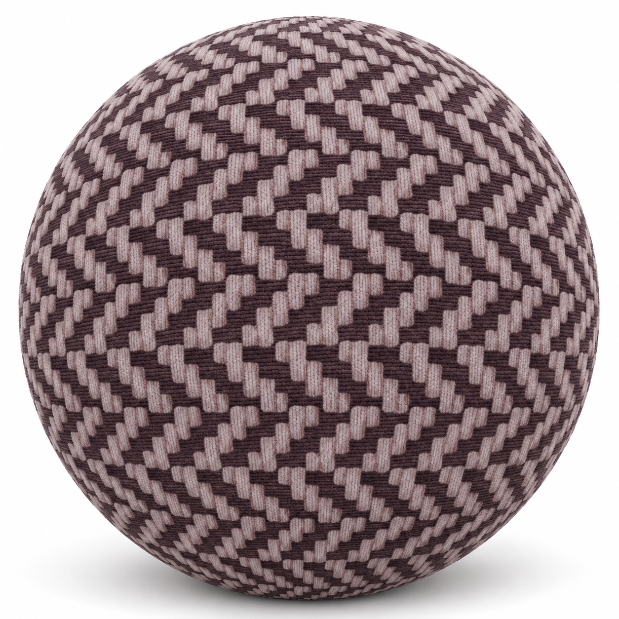 Burgundy Beige Interlocking Weave Carpet Texture 1