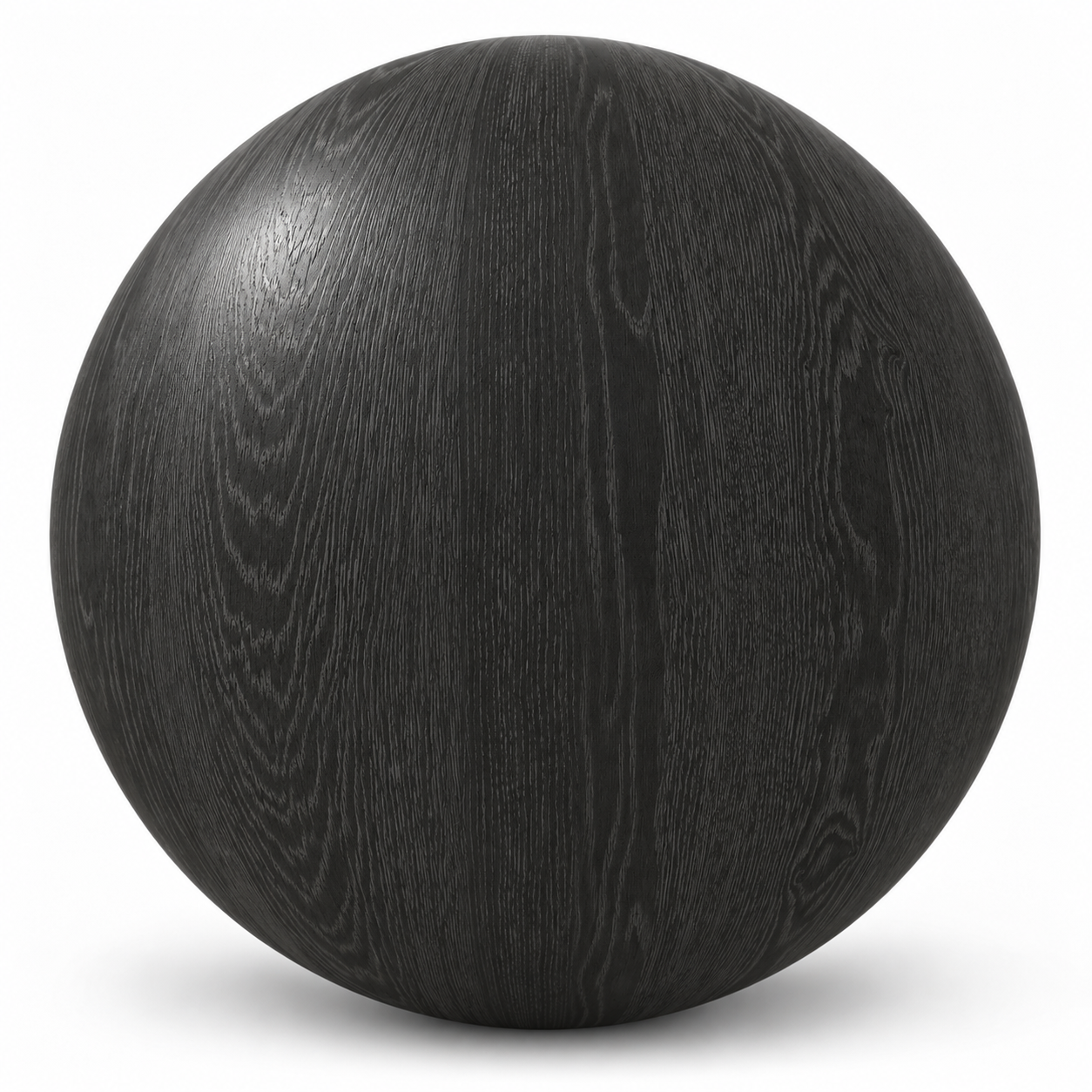 Charcoal Black Deep Grain Oak Parquet Texture 1