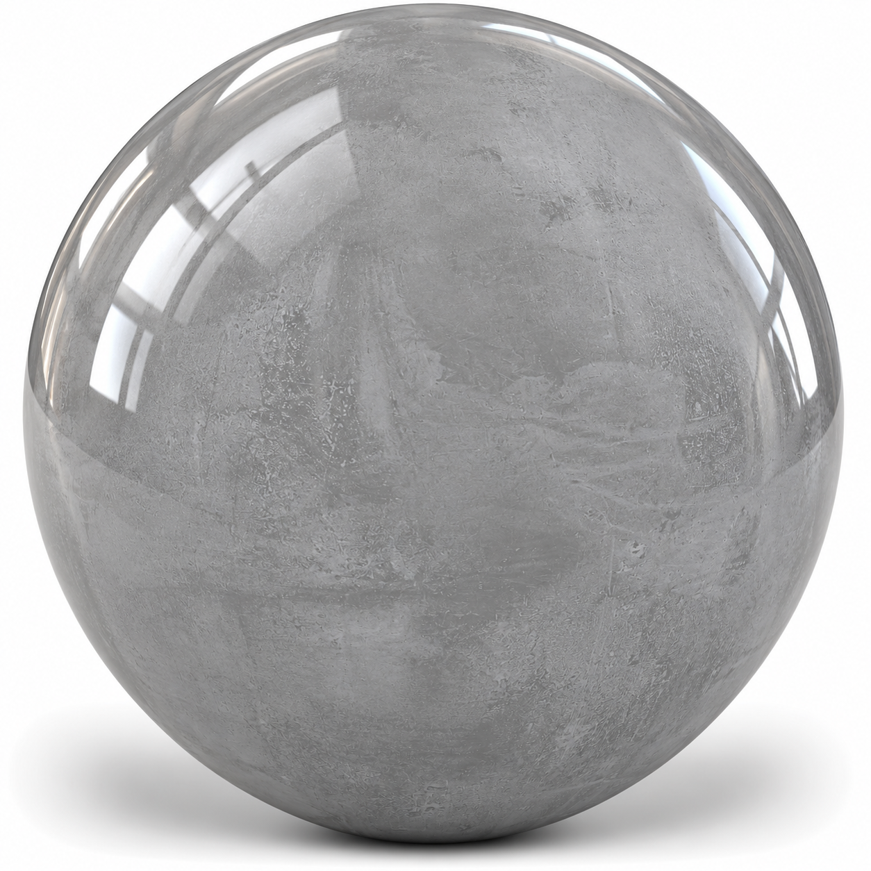 Soft Light Gray Concrete Look Ceramic Texture 1