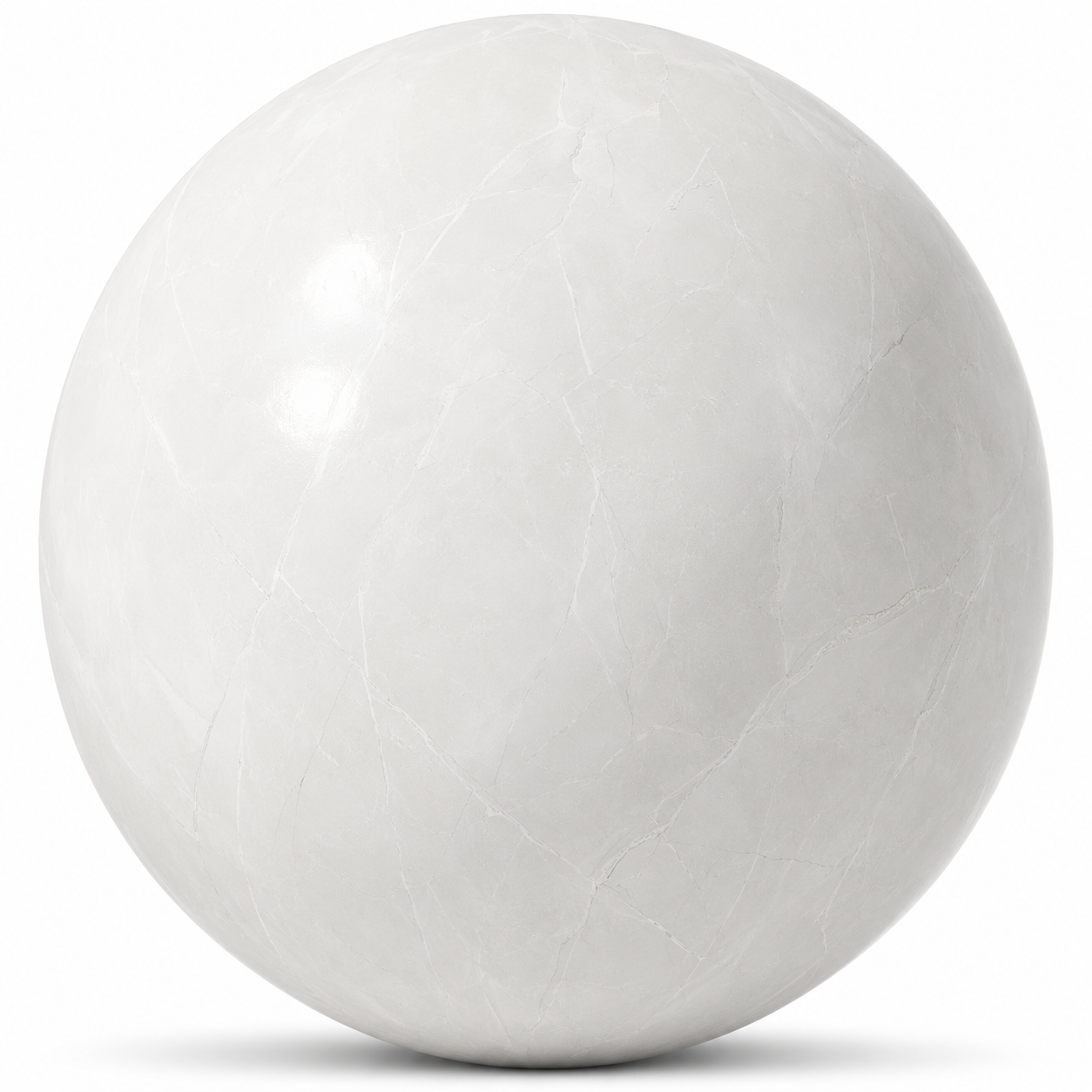 Soft Gray Vein White Ceramic Texture 1