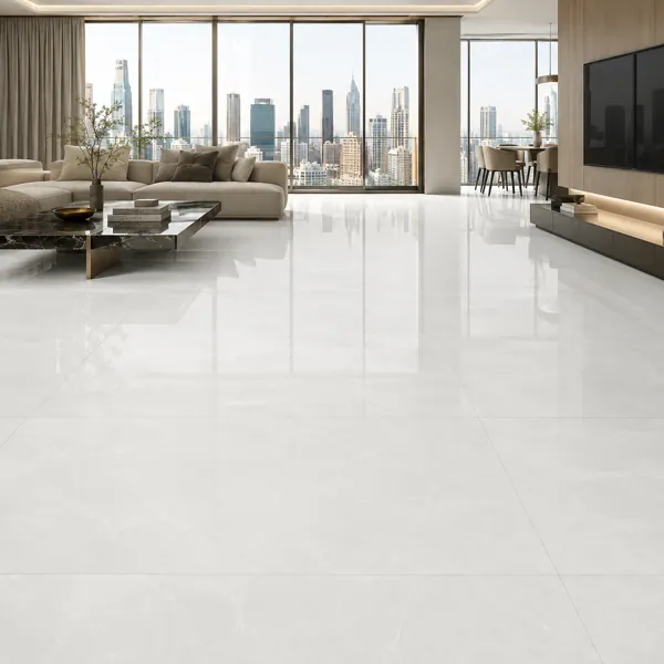 Soft Gray Vein White Ceramic Texture back
