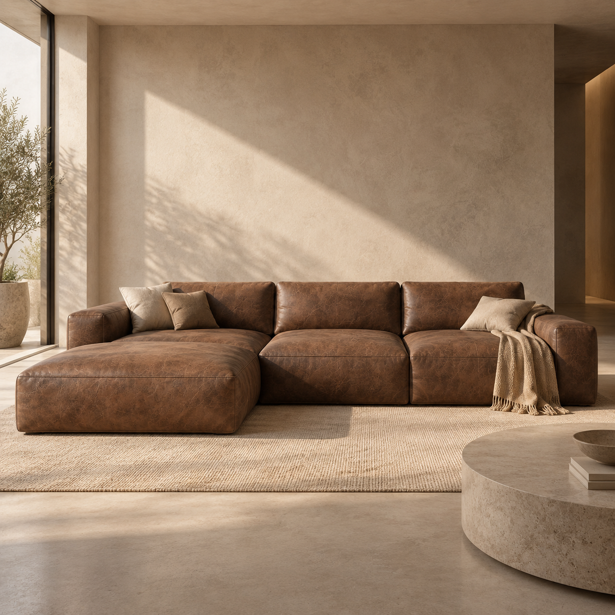 Dark Brown Distressed Grain Leather Texture 2