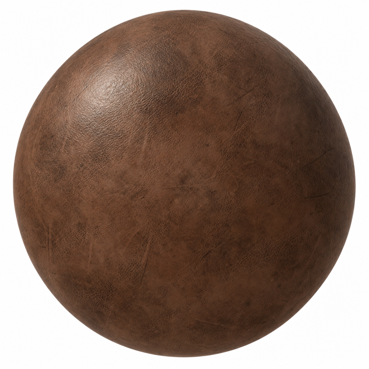 Dark Brown Distressed Grain Leather Texture 1