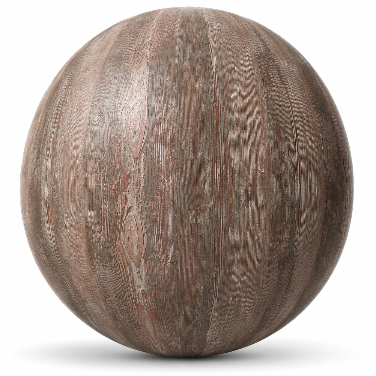 Weathered Reddish Brown Wood Texture – Gray Washed Vertical Grain Texture 1