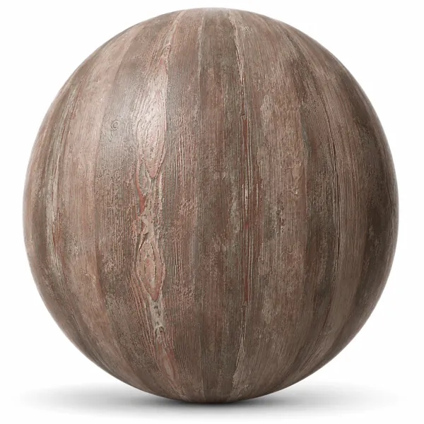 Weathered Reddish Brown Wood Texture – Gray Washed Vertical Grain Texture
