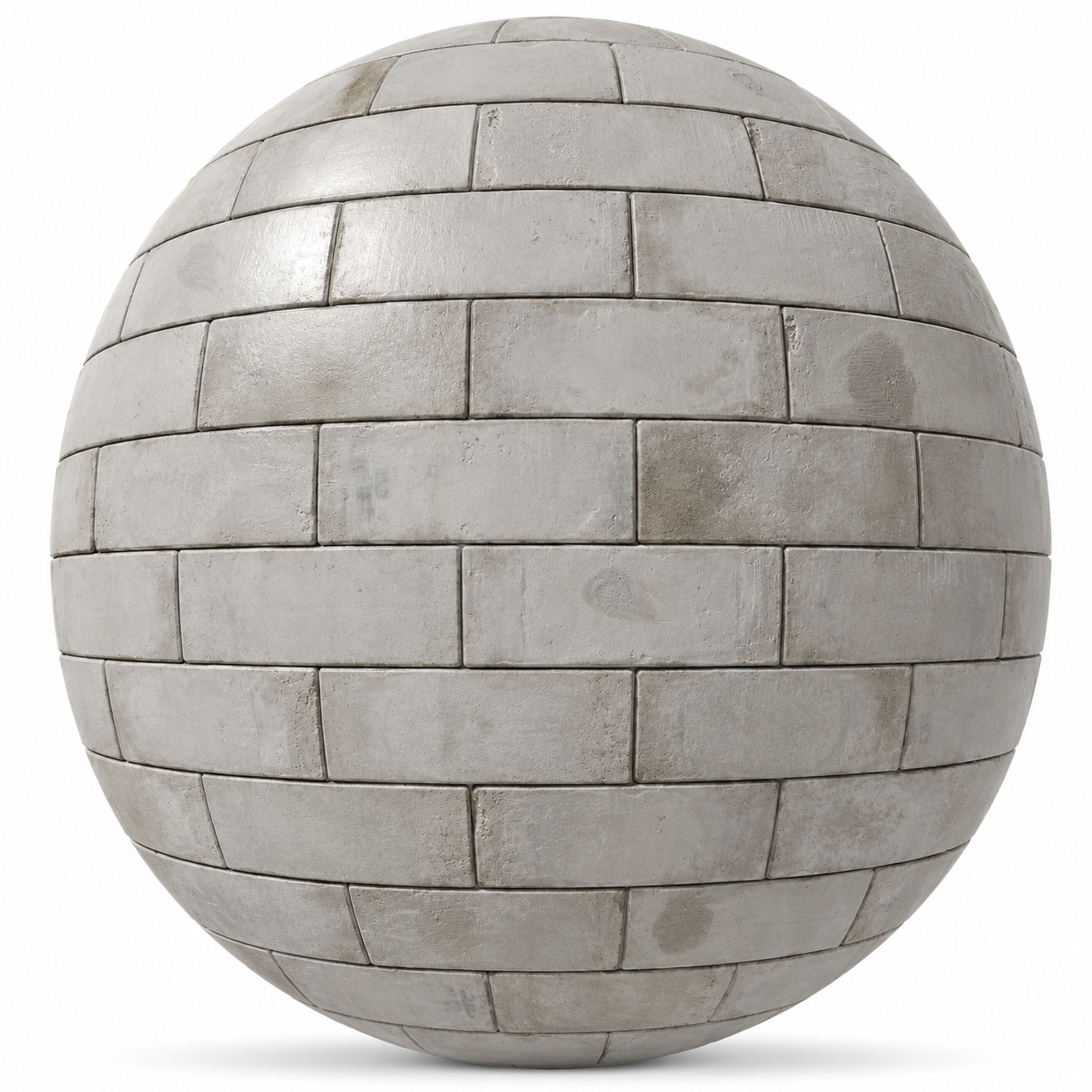 Light Gray Rectangular Stone Block Texture