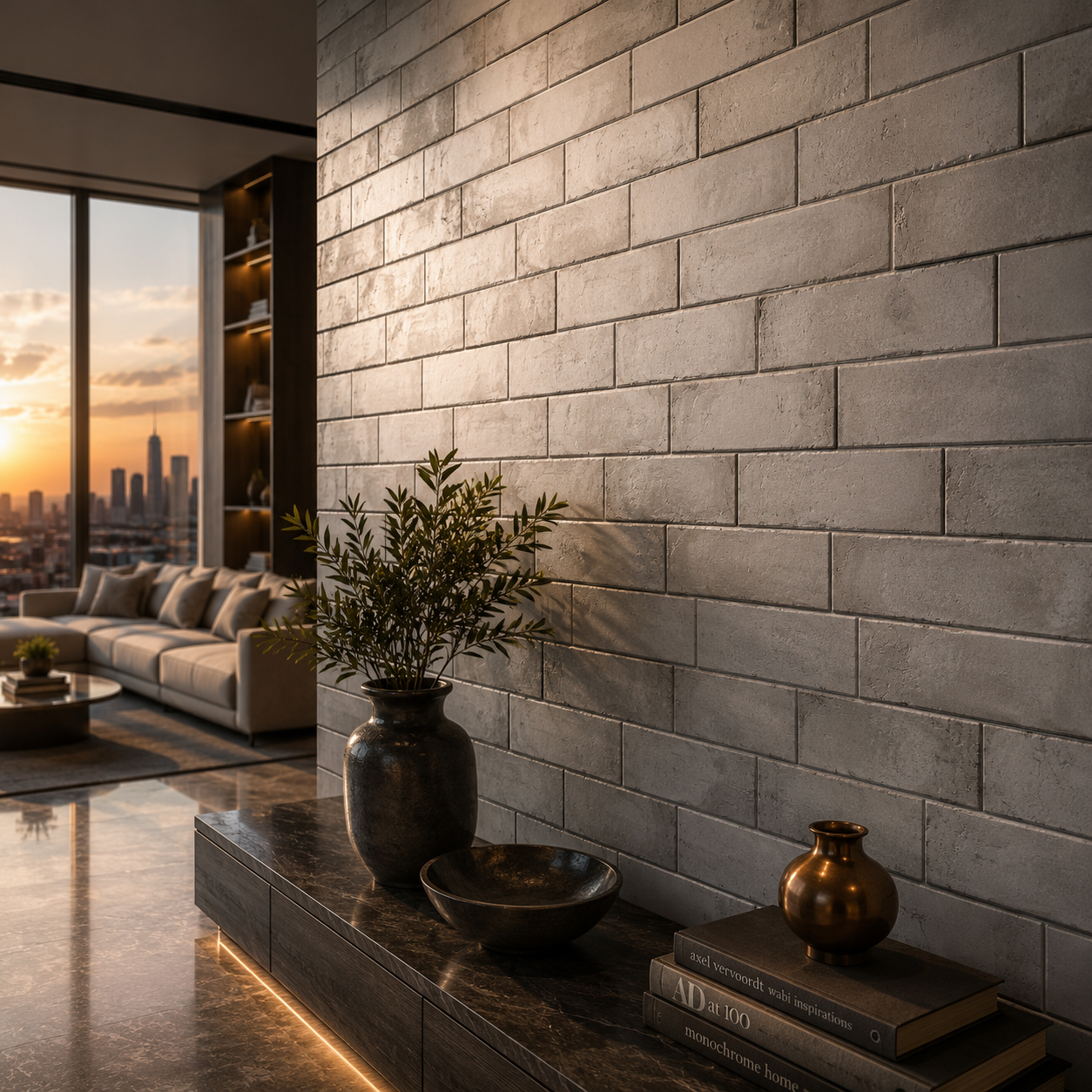 Light Gray Rectangular Stone Block Texture 2