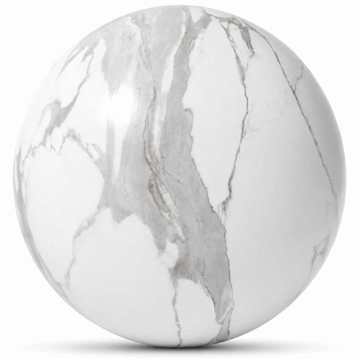 Bold Gray Vein White Ceramic Texture 1