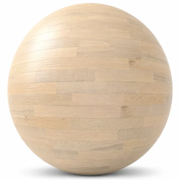 Bleached Oak Parquet Texture – Pale Beige Mixed Grain