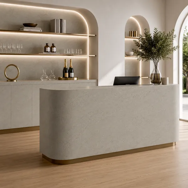 Soft Fine Grain Light Gray Marble Texture back