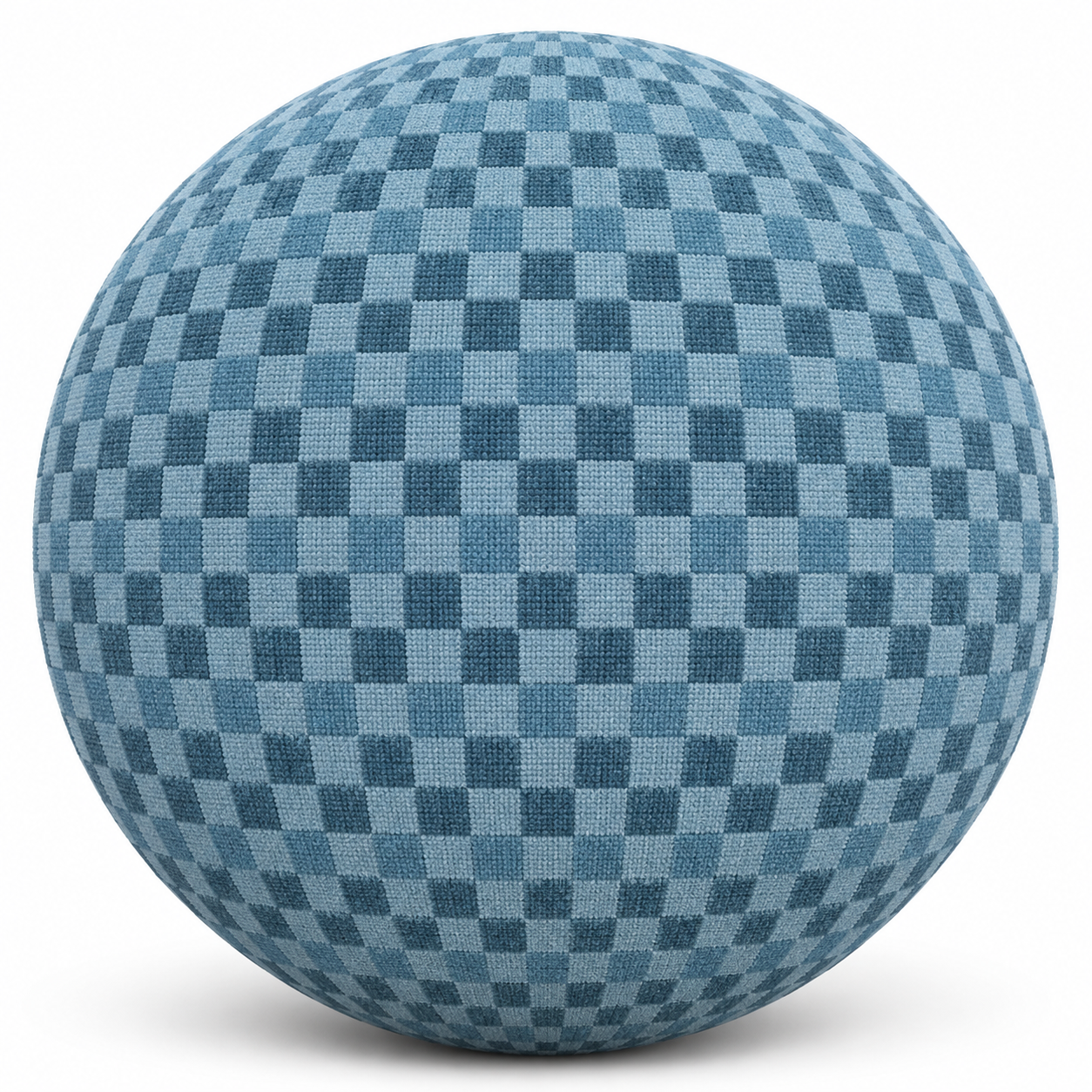 Cool Blue Pixel Grid Woven Carpet Texture 1