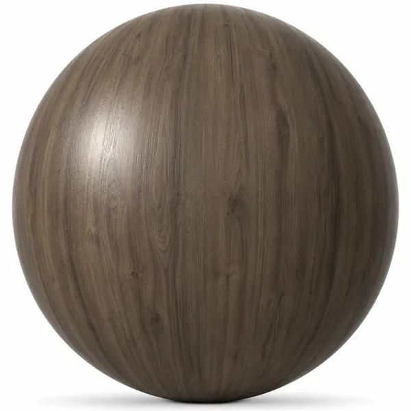 Straight Grain Dark Brown Wood Texture