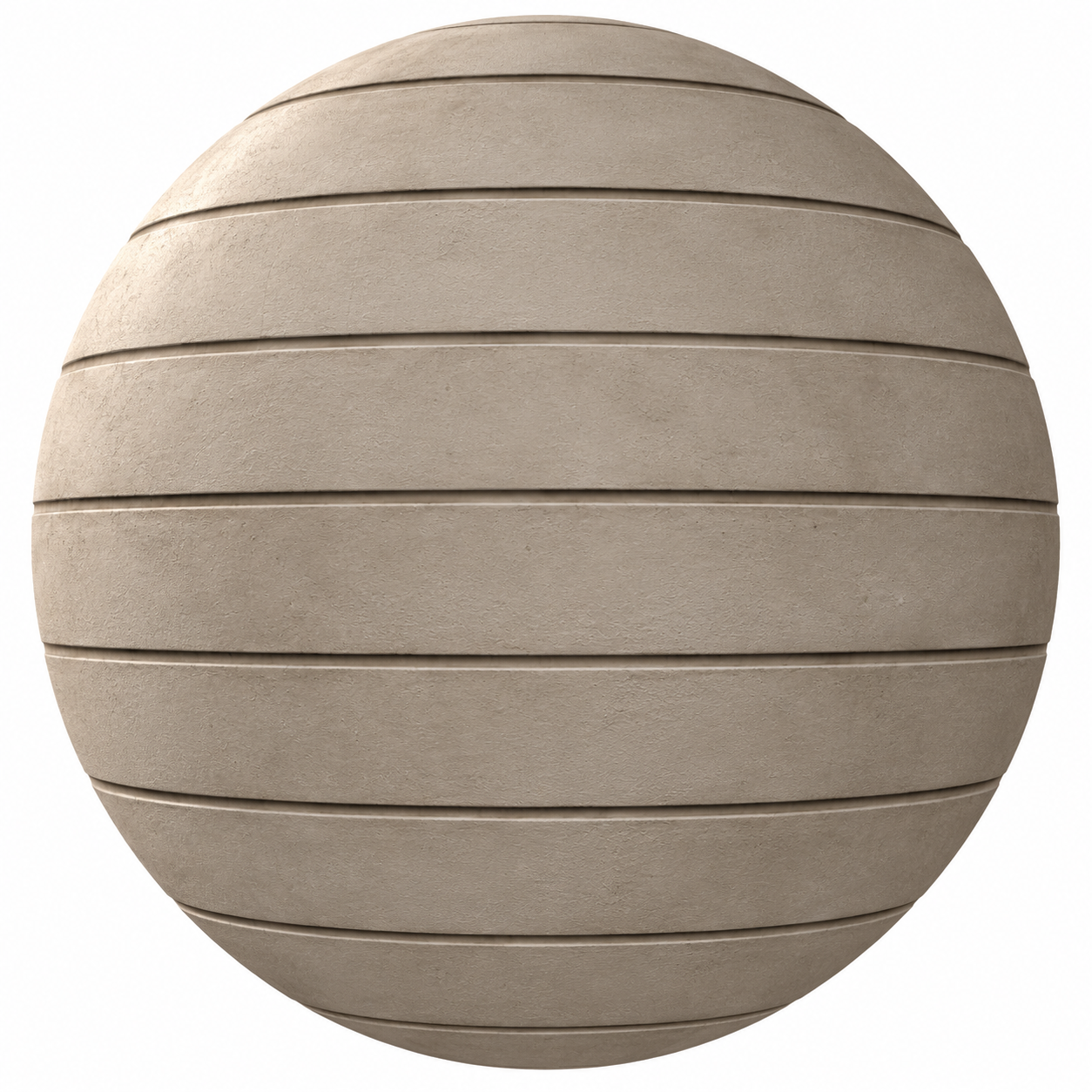 Warm Beige Smooth Horizontal Jointed Concrete Panel Texture