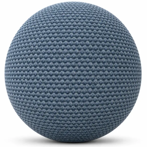 Dusty Blue Basket Weave Fabric Texture