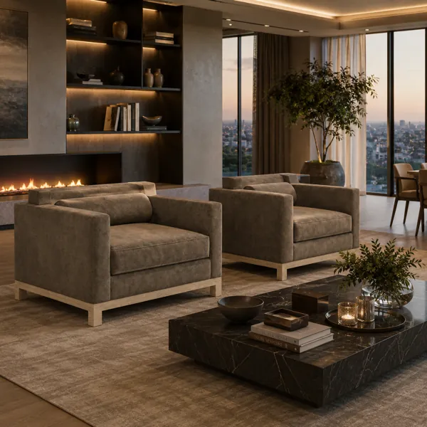 Armchair No. 00074 back