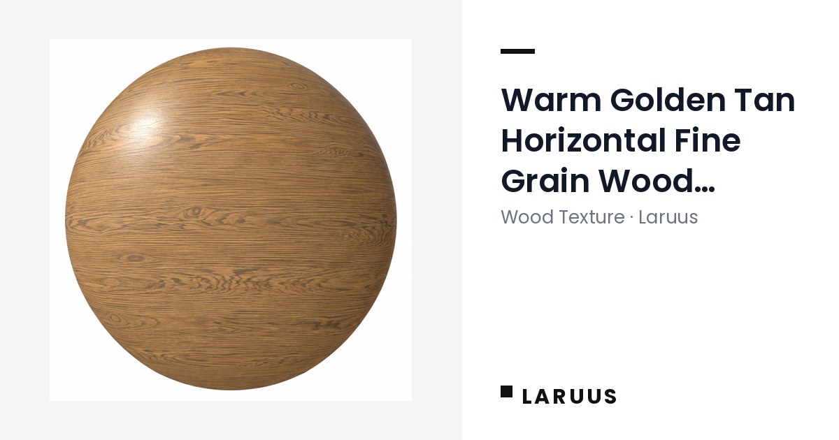 Wood Texture Warm Golden Tan Horizontal Fine Grain Pattern · Laruus