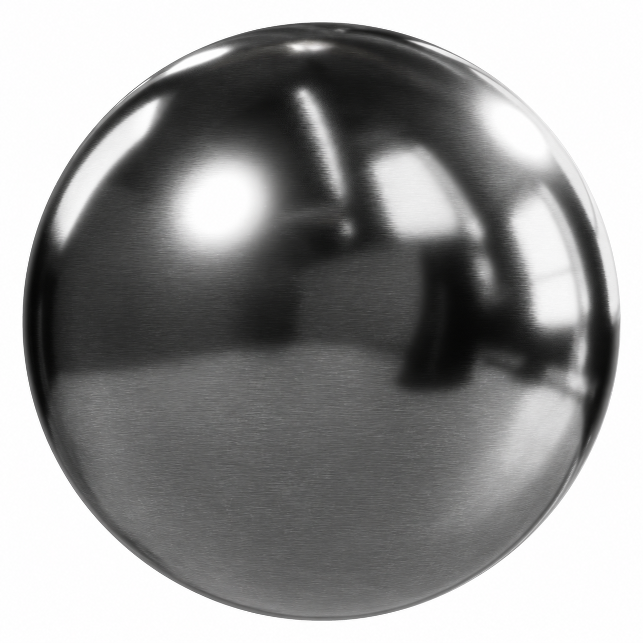Dark Graphite Reflective Brushed Metal Texture 1