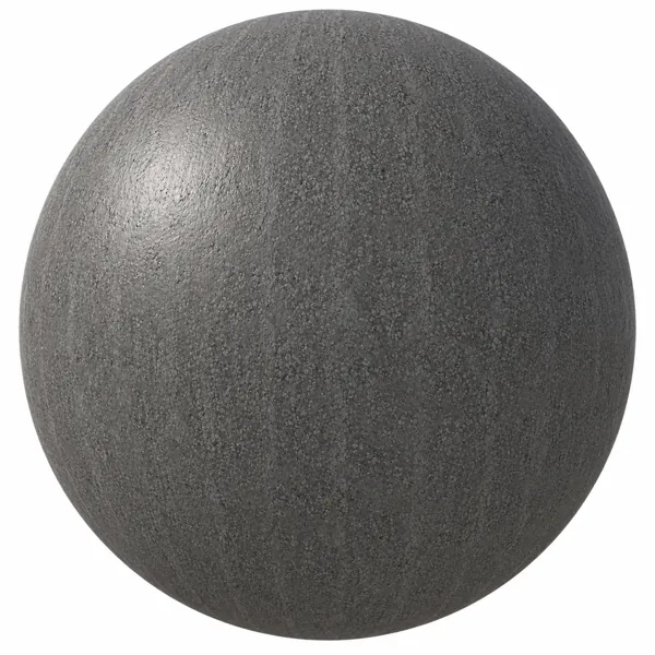 Dark Charcoal Granular Concrete Texture
