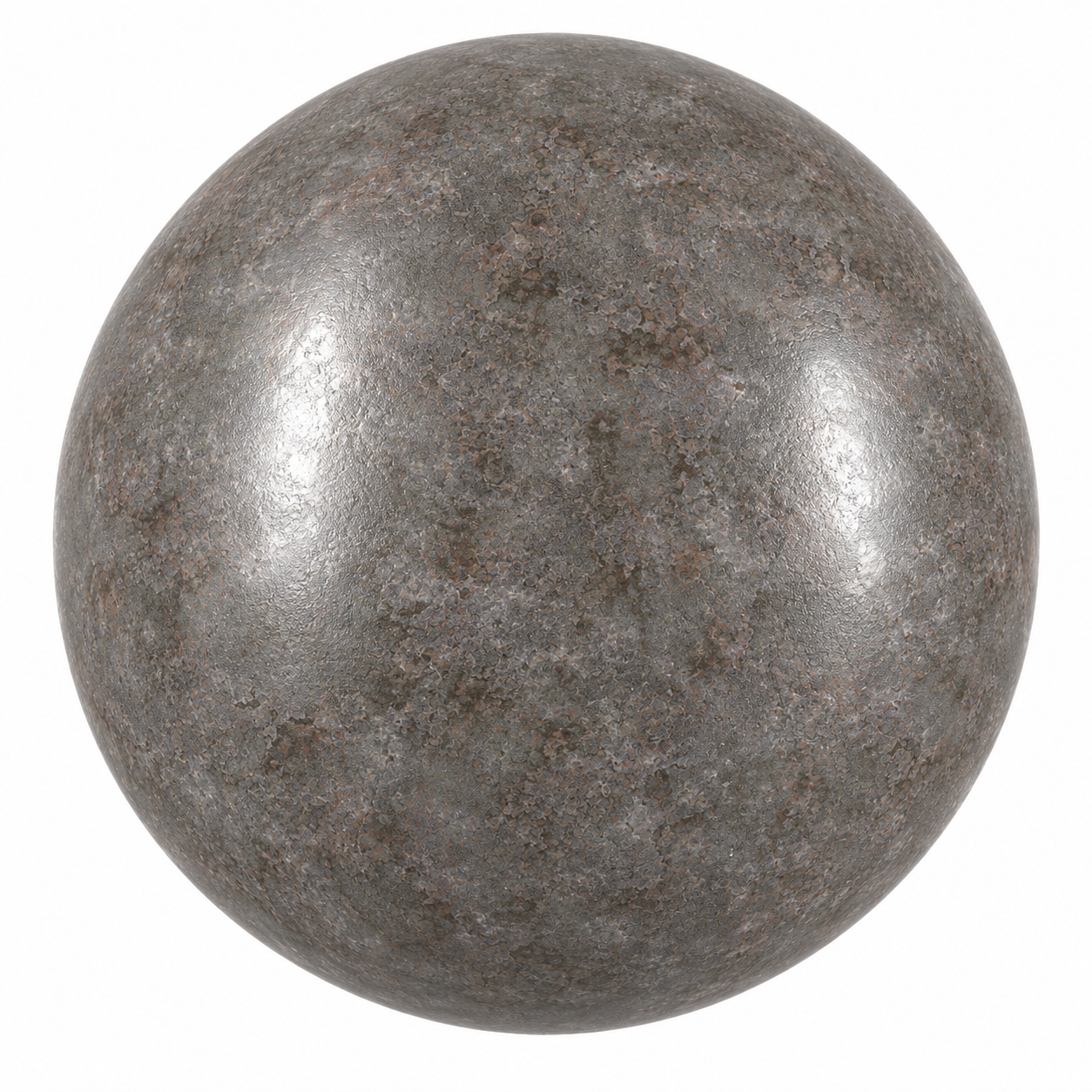 Weathered Gray Rust Speckled Metal Texture 1