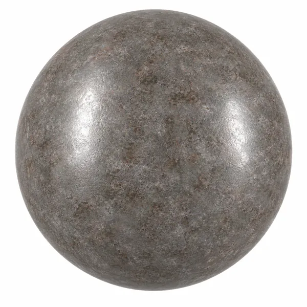 Weathered Gray Rust Speckled Metal Texture