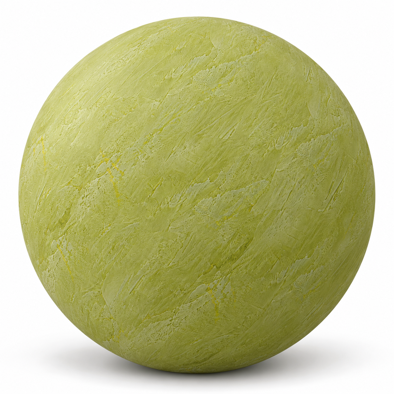 Lime Green Trowel Mark Plaster Texture 1