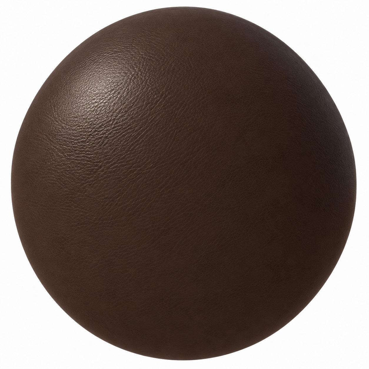 Dark Chocolate Fine Grain Leather Texture