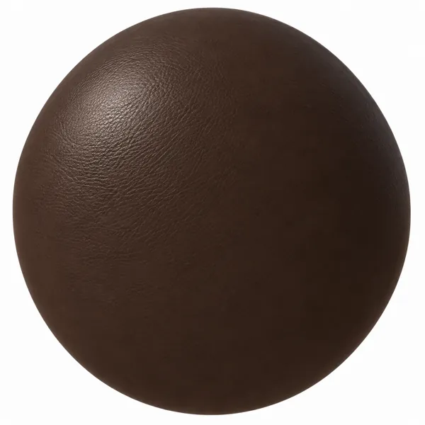 Dark Chocolate Fine Grain Leather Texture